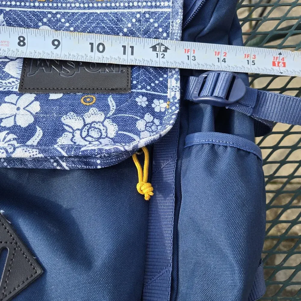 Jansport‎ Hatchet backpack Floral Navy Blue